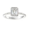 2 Carat Bezel Set Solitaire Diamond Ring
