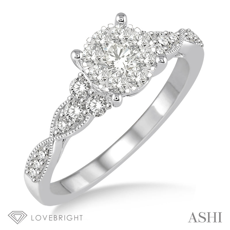 Lovebright Bridal Diamond Engagement Ring
