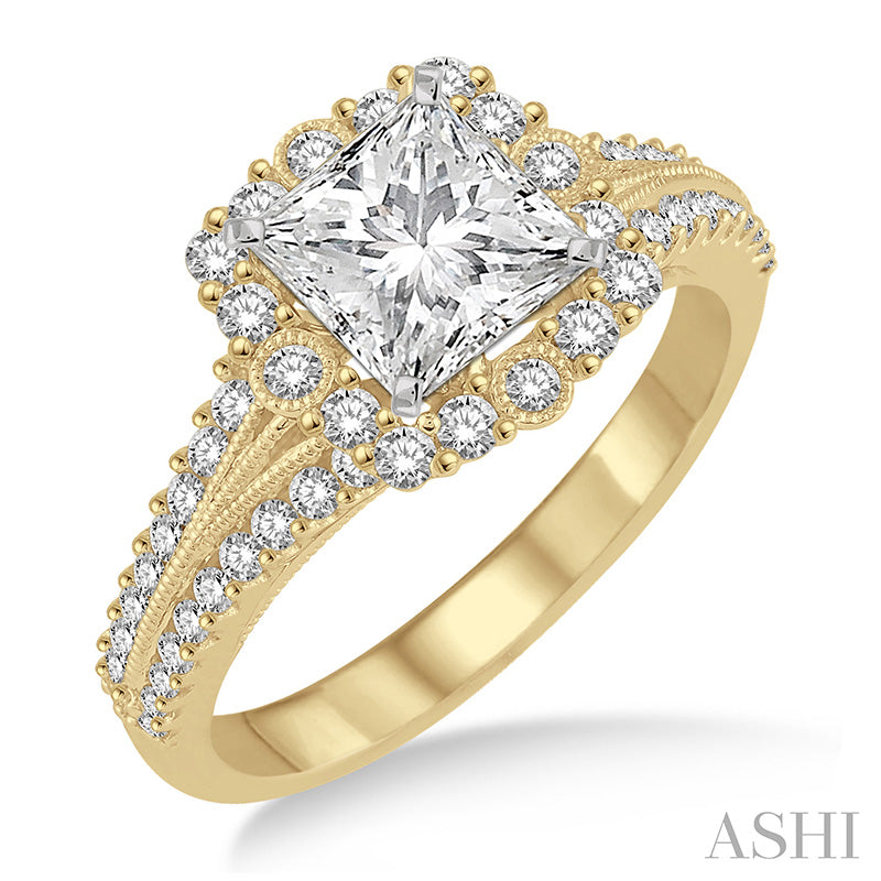 Princess Cut Engagement Ring