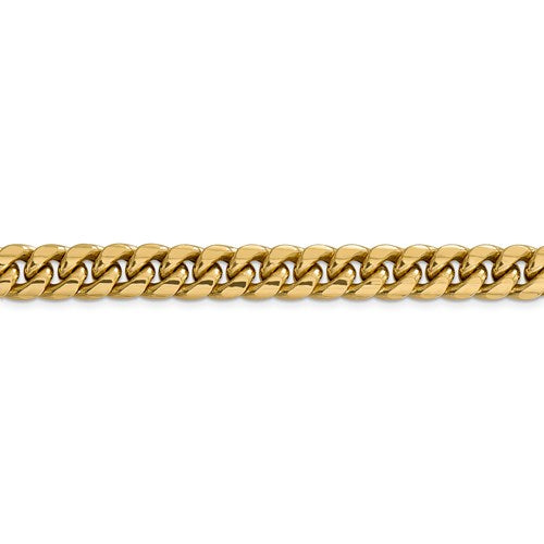 14k 9.3mm Cuban Link Bracelet