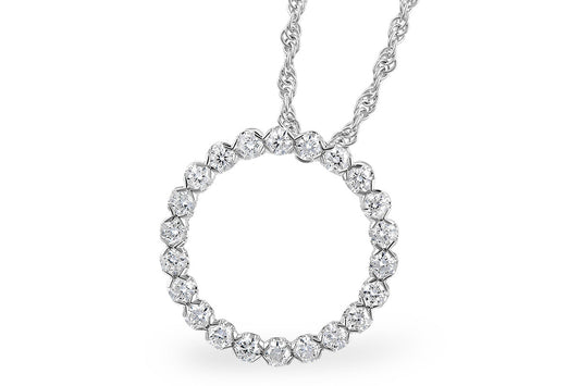 Circle of Love Diamond Pendant