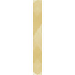 14K Gold Geometric Faceted Flat Band