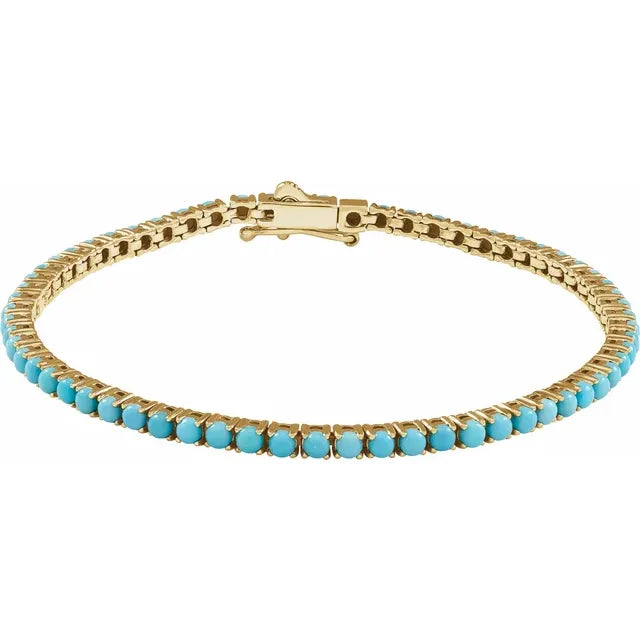  Natural Turquoise Bracelet