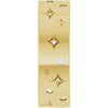 14K Yellow 1/8 CTW Natural Diamond Star Band