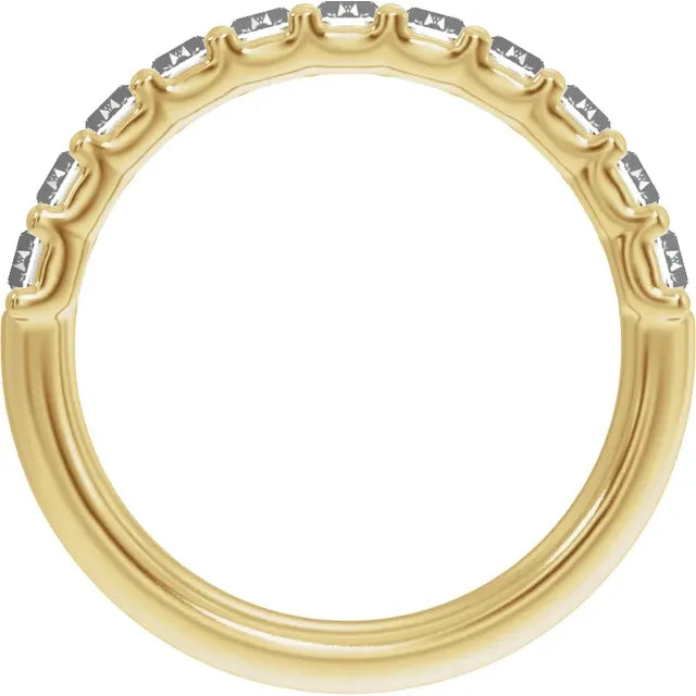 2.25 Carats Baguette Diamond Band