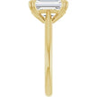 3 Carat Emerald Cut Solitaire Engagement Ring