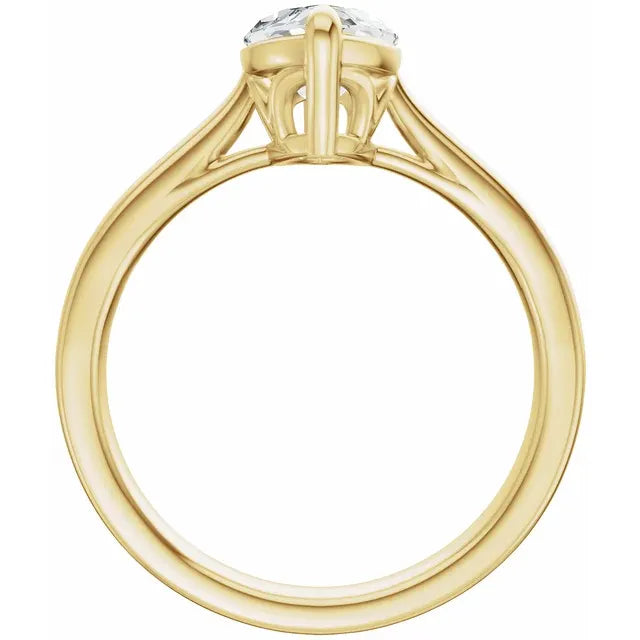 Captivating 2Ct Marquise Diamond Wedding Set – A Modern Classic