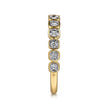 14K Yellow Gold Diamond Stackable Ring