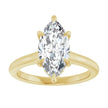 2 Carat Hidden Halo Marquise Diamond Solitaire