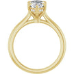 2 Carat Hidden Halo Marquise Diamond Solitaire