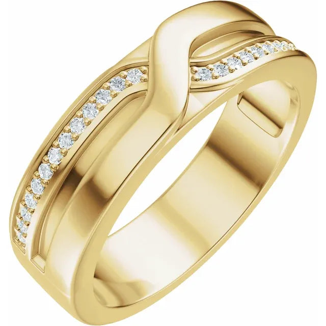 6mm 14k Yellow Gold Band