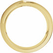 6mm 14k Yellow Gold Band