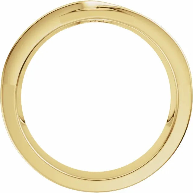 6mm 14k Yellow Gold Band