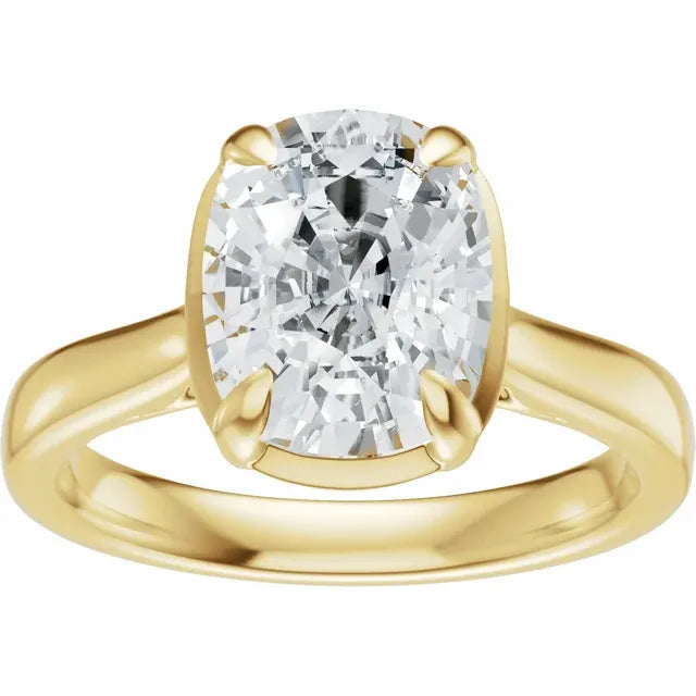 2.75ctw Elongated Cushion Cut Engagement Ring