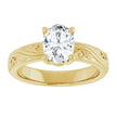 Vintage Inspired Custom Engagement Bridal Set