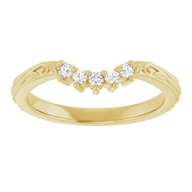 Vintage Inspired Custom Engagement Bridal Set