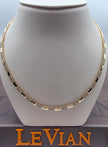 Bold & Striking LeVian Nude Diamond Necklace in 14K Honey Gold