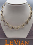 Fantastic LeVian Chocolate and Nude Diamonds Necklace in 14K Honey Gold