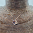 Playful Design LeVian Sailboat Sapphire Pendant with Nude Diamonds in 14K Strawberry Gold