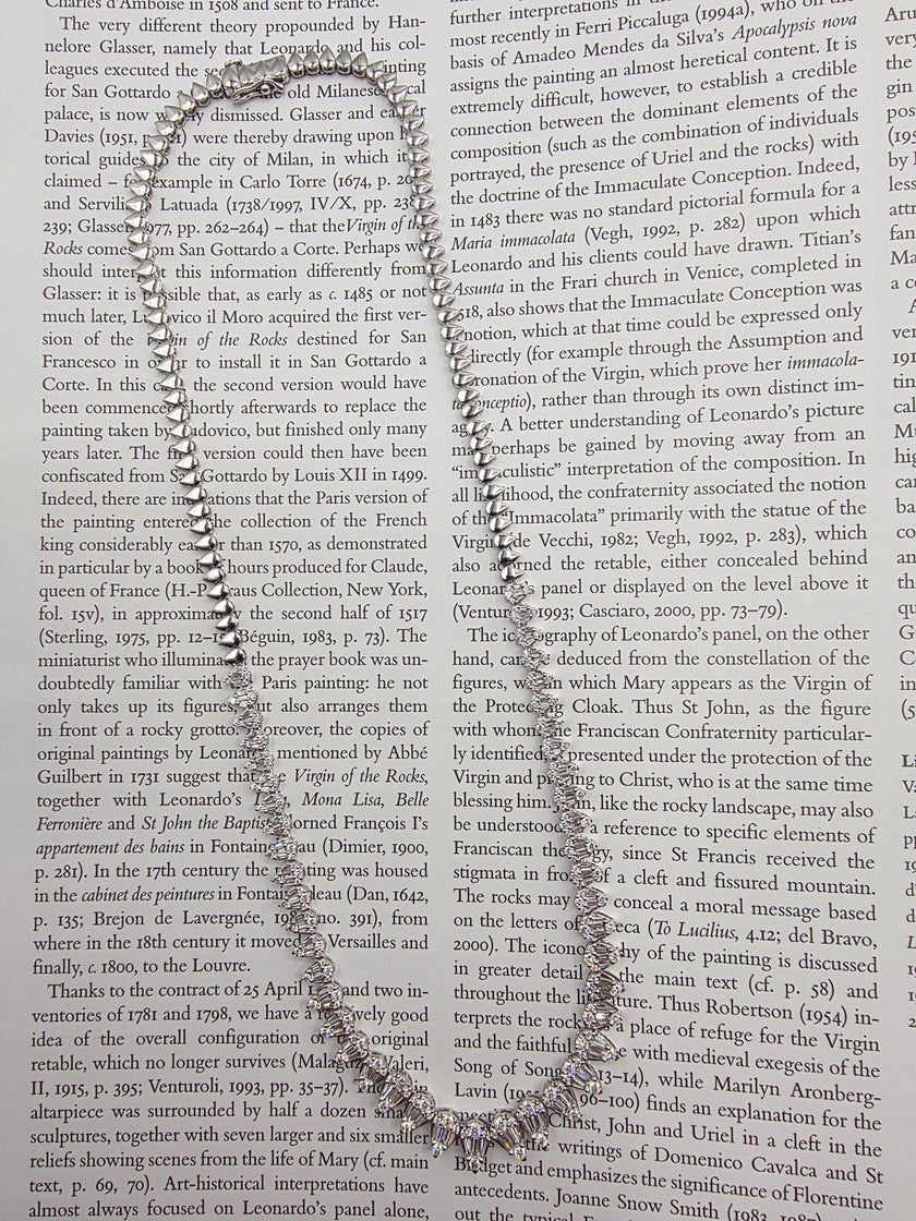 Exceptional Quality Pear-Shape Graduated Diamond Tennis Necklace in 14K