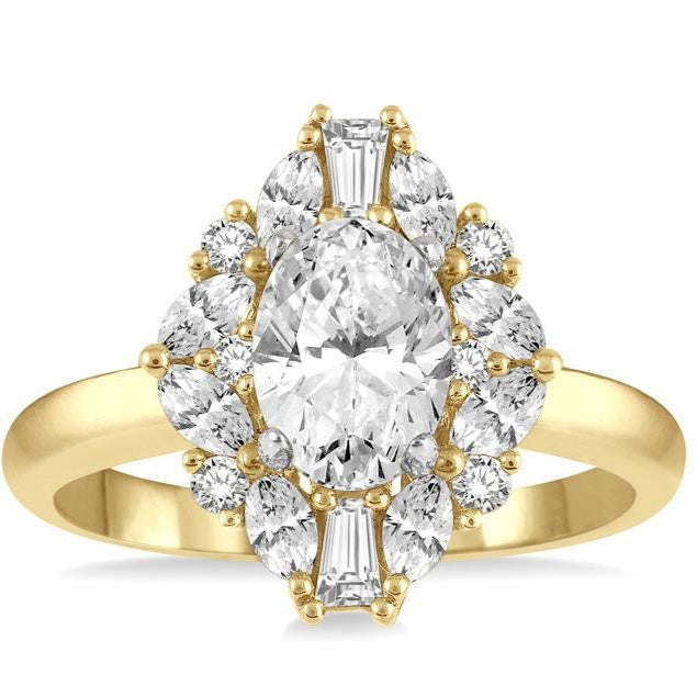 Art Deco Engagement Ring 