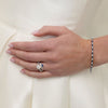 Sapphire Diamond Ring Insert 1/4ctw