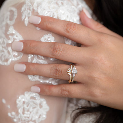 Chevron Diamond Band