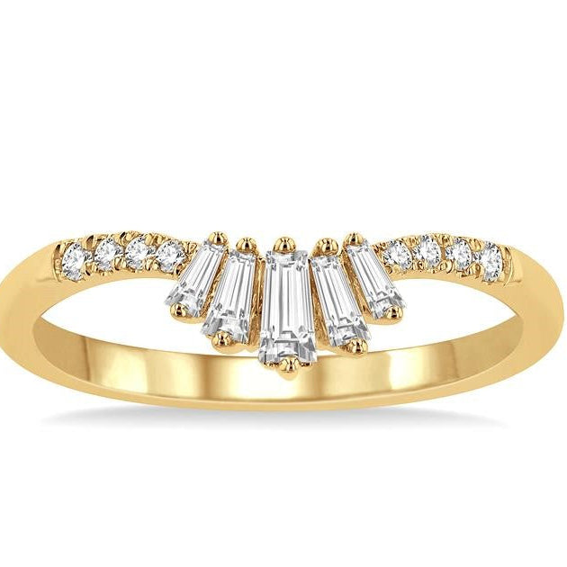 Chevron Diamond Band