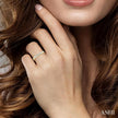 Classic 1/2ct 7 Diamond Wedding Band in 14K Yellow Gold