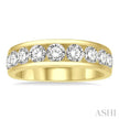 2 Carat 11 Stone Channel Set Diamond Band
