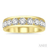 2 Carat 11 Stone Channel Set Diamond Band