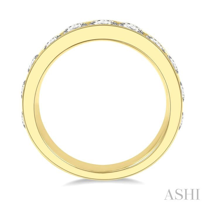 2 Carat 11 Stone Channel Set Diamond Band