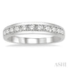 1/2ct Channel Set Diamond Wedding Band in 14K White Gold