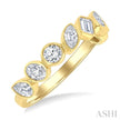Mixed Shape Diamond Band