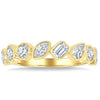 Mixed Shape Diamond Band