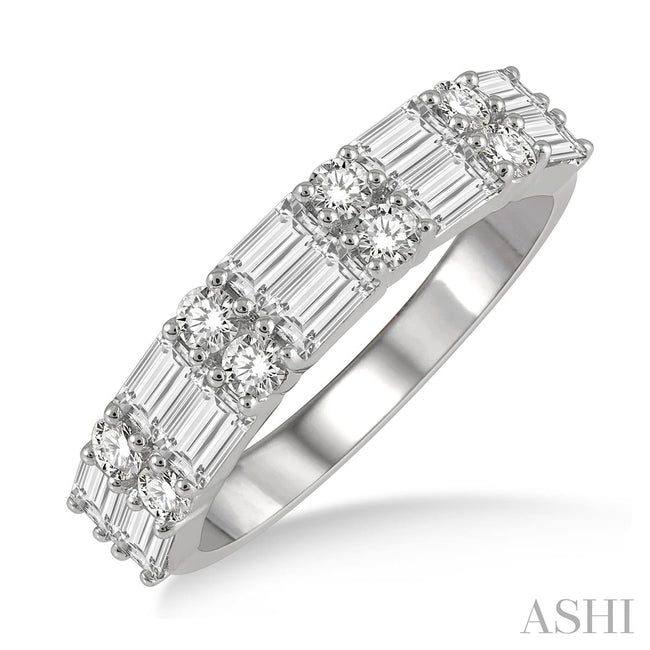 Baguette Diamond Fashion Band