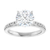 2 Carat Vintage Inspired Solitaire Engagement Ring