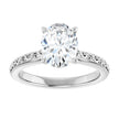 2 Carat Vintage Inspired Solitaire Engagement Ring