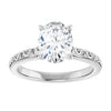 2 Carat Vintage Inspired Solitaire Engagement Ring