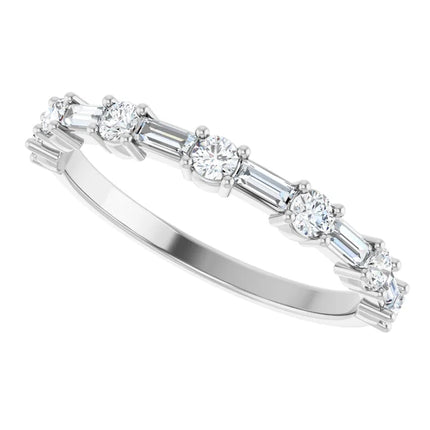 Platinum Diamond Band 1/2 ctw