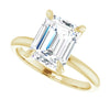 3 carat emerald cut solitaire 