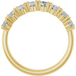 Oval Lab-Grown Diamond Ring In 14K Yellow Gold
