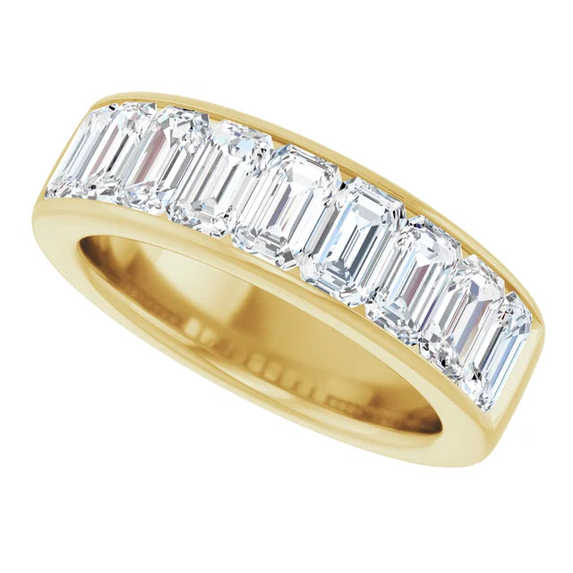 14K Yellow 3 1/6 CTW Diamond Anniversary Band
