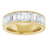 14K Yellow 3 1/6 CTW Diamond Anniversary Band