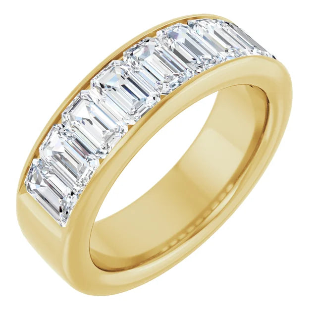 14K Yellow 3 1/6 CTW Diamond Anniversary Band