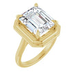 5 Carat Emerald Cut Solitaire Engagement Ring