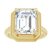 5 Carat Emerald Cut Solitaire Engagement Ring