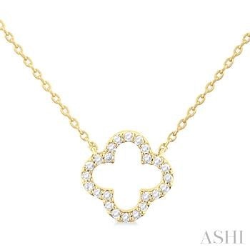 clover diamond necklace 