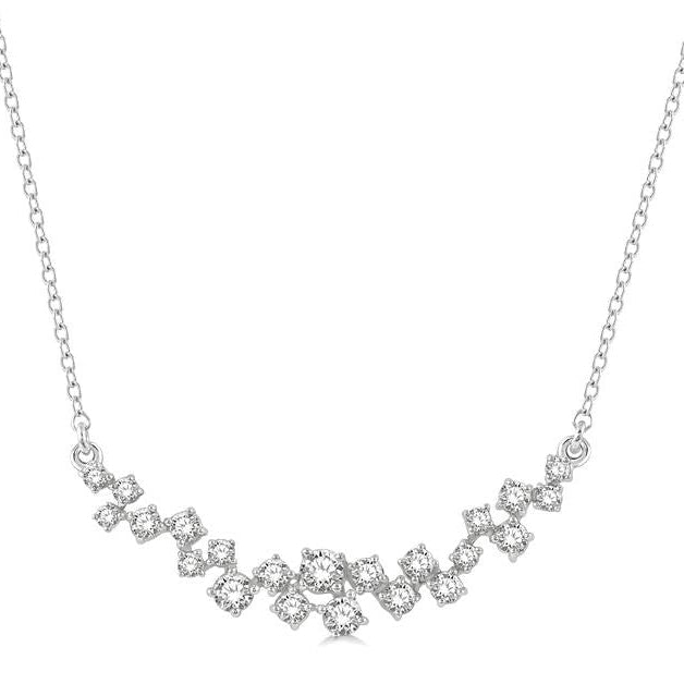 Scatter Diamond Fashion Necklace