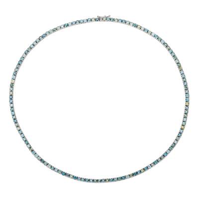 Le Vian® Necklace featuring 17 1/6 cts. Montana Sapphire Ombré™, set in 14K Vanilla Gold®